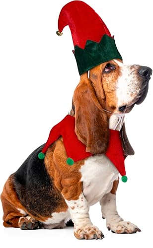Rubies Elf Pet Hat with Faux Tiara for Dogs or Cats, M/L