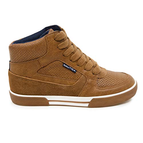 Nautica Kids Sneaker: Lace-Up Fashion Shoe with Boot-Like High Top Design for Boys and Girls (Big Kid/Little Kid Sizes) - Horizon2