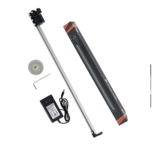 Aolvlulr Archery Electric Arrow Shaft Cutter Mini Cut Off Saw Trimmer 4.3 to 32 inches Cutting Length Cutting Tools for Carbon and Fibe