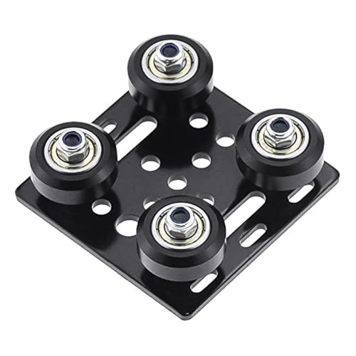 Tiardey 3D Printer and CNC Accessories - Pulley with Plate V-Slot Aluminium Pulley Profile 2020V Aluminium Profile Conne