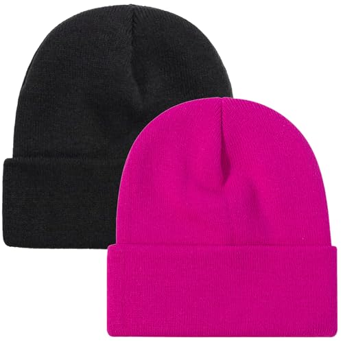Image of ZOORON Beanie for Men Women Warm Winter Hat Unisex Soft Knit Cuffed Beanie | Skull Cap, Secure fit, Suits Daily Wear, Windproof, Essential Gear for Winter Jogging & Outdoor Sports