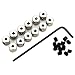 Du-Bro 595 1/16" Plated Brass Dura-Collar Bulk (12-Pack)