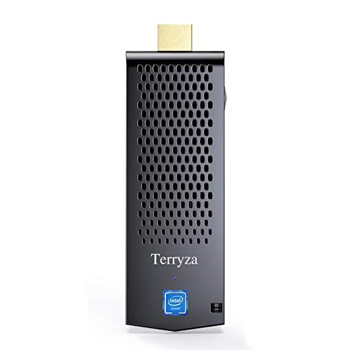 Terryza Mini Computer Stick with Intel Atom x5-Z8350 & Pre-Installed Windows 10 Pro,8GB DDR3L 120GB ROM Fanless PC Stick Support 4K HD, Bluetooth 4.2 and Dual Band WiFi 2.4G/5.0G