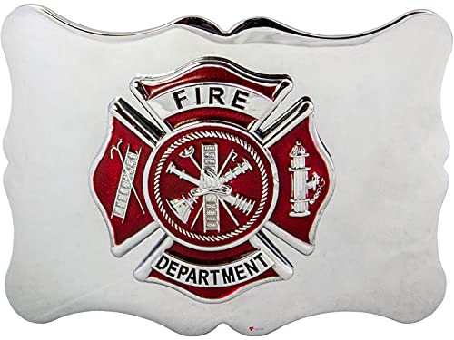 Hebilla de cinturón de falda escocesa para hombre Cuerpo de Bomberos