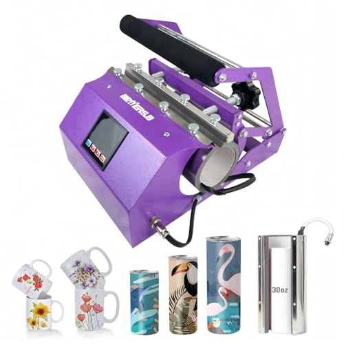 BetterSub Tumbler Mug Heat Press Machine 30 OZ 20 OZ 16 OZ Sublimation...