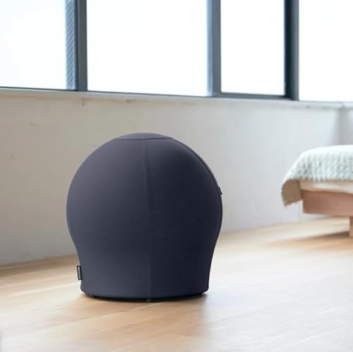 バランスボール イス 椅子 エクササイズ クラゲ フィットネス 洗える デニム柄 コンパクト スパイス チェアー ブルックリンスタイル 西海岸風 北欧 在宅勤務 オリエンタルブルー