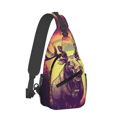 Bolso cruzado para hombre mochila bandolera multiusos miniatura 2