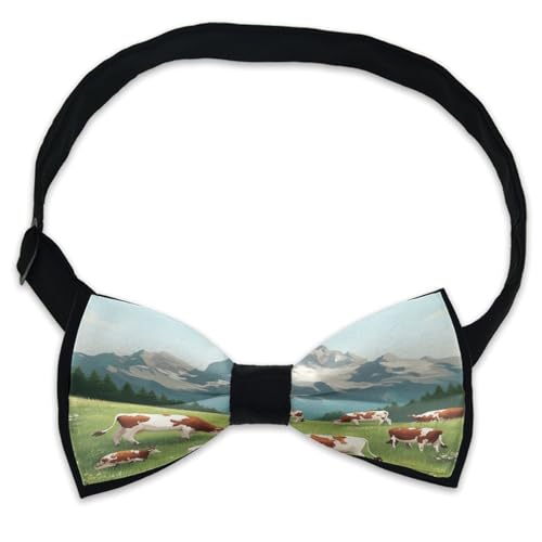 Supdreamc Men's Fashion Bow Tie - Adjustable Length for Tuxedo & Formal Events