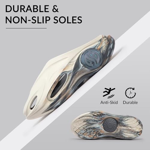 361° AG Whale 2 Recovery slides for men arch support mens slippers for plantar fasciitis relief house shoes orthopedic,Non slip closed toe sandals for shower beach gym,Aaron Gordon basketball slides3