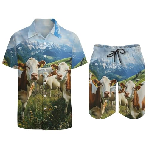 Conjunto de camisa con botones para hombre ideal para terrazas de verano y vacaciones 5