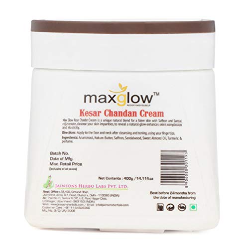 max glow massage cream price