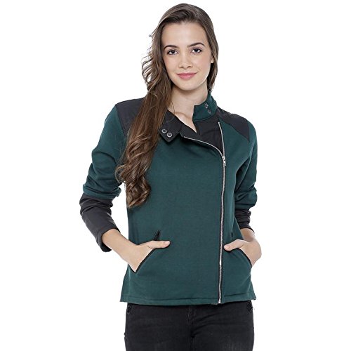 Full sleeve solid women's jacket Clearance