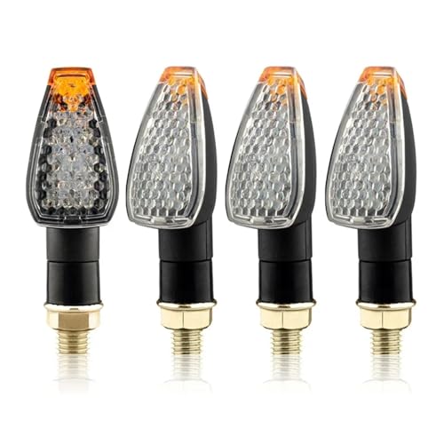 Clignotants de moto 14LED ambre universels | Kit remplacement indicateur 12V générique