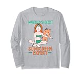 Redhead Cat Der beste Sonnenschutz-Experte der Welt Langarmshirt