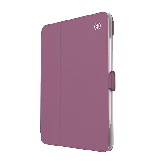 Speck Products Balance Folio Case iPad Air (2022)| iPad Air (2020)| 11-inch iPad Pro| iPad Pro 11-in. (2nd generation)| iPad Pro 11-inch (2021), Plumberry Purple/Crushed Purple/Crepe Pink