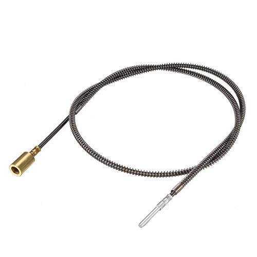 Eje flexible para amoladora de banco con cable de extensión rotatorio de 1m
