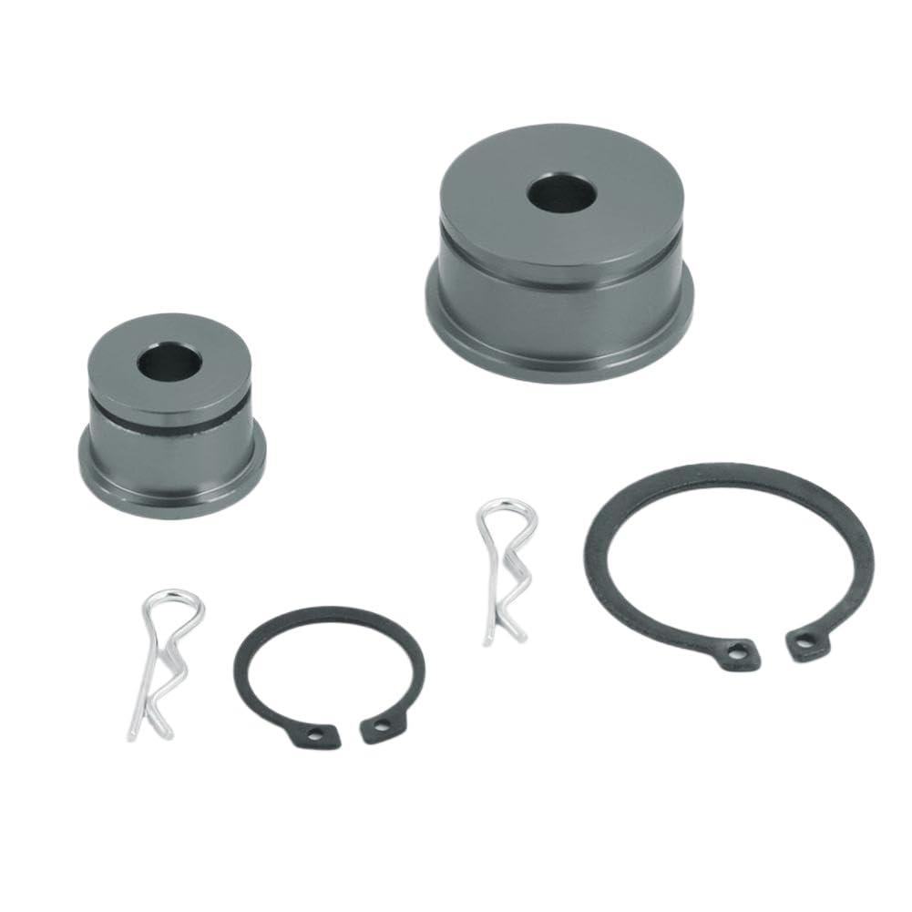 Afvaamfcy Titanium Short Shifter Bushings Compatible With Civic 2002-2005 Si Ep3 And Rsx Type-S 2002-2006 Short Shifter Adapter Kit(Titanium)