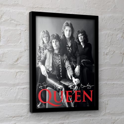 Poster collector Queen encadré haute finition - Art mural d'exception - 3