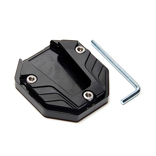 Plaque support béquille moto universelle élargisseur antidérapant vélo