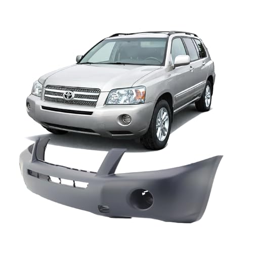 Image of FitParts Compatible with Toyota Highlander 2006-2007 Front Bumper Cover