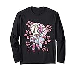 Photo Gallery japanese geisha chibi cute anime stuff for girls maglia a manica Photo Gallery japanese geisha chibi cute anime stuff for girls maglia a manica