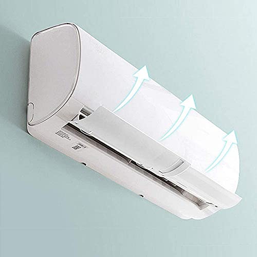 Pilipane Déflecteur de climatiseur réglable,Déflecteur climatiseur déflecteur Coupe-Vent rétractable Anti soufflage Direct, Pare-Vent Froid (Creux...