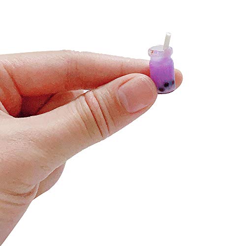 Anrher 100Pcs Miniature Drinks Decoration Mixed Wine Coffee Resin Sets For Childrens Doll House Pretend Kitchen Play Cooking Game Diy Party Afternoon Tea¡­ #TOP6