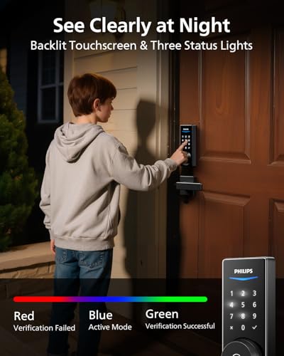 Philips Wi-Fi Smart Door Lock, Fingerprint Door Lock - image 6