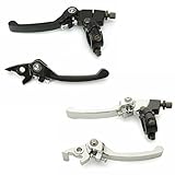 Hitommy Pair 7/8inch 22mm Handlebar Clutch Brake Folding Snap Lever For 125cc 140cc Pit Dirt Bike -...