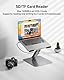 BENFEI Laptop Ständer mit 7-in-1 USB C Dockingstation – HDMI (4K@60Hz), 1×SD& 1×Micro SD Kartenleser, 100W Power Delivery, 10Gbps (1×USB-C & 2×USB-A 3.2) – Für MacBook Pro/Air iPad Pro XPS & ThinkPad