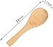 20 Pack 3.5'' Mini Wooden Spoons, Tiny Teaspoon for Honey/Jars/Sugar/Spices, Reusable Kitchen Supplies, Coffee/Yogurt/Ice Cream Tools (Light Brown)