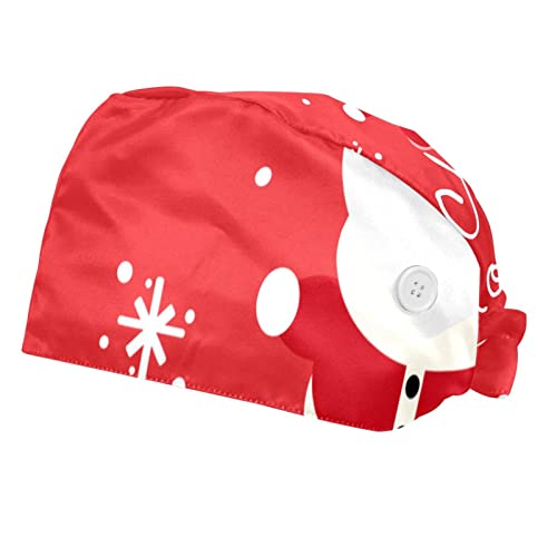 Chapeau de Noël pour le travail : lot de 2 casquettes unisexes pour hommes et femmes