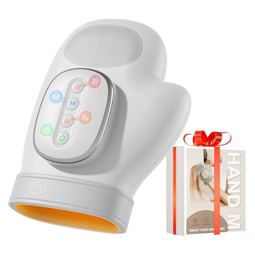 WUX Hand Massager with Heat Compression Relief, 3...