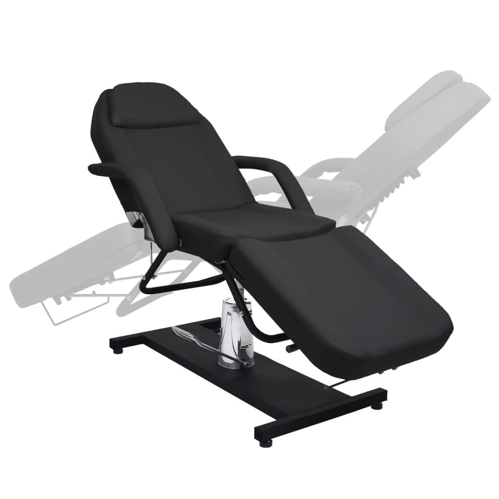 Massagetisch Weiß Kosmetikliege 180x62 cm höhenverstellbar mit Gasdruckfeder drehbar Behandlungsliege für Massage Tattoo Gesichtspflege