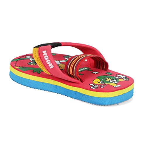 Image of HOOH Kids Cute Cartoon Slippers for 6 Months to 5 Years of Boys and Girls (Backstrap up to 24 Months only)