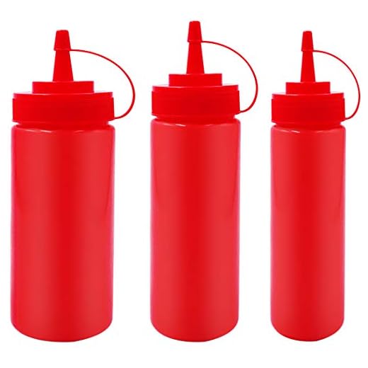 ZSWQ Pack de 3 Squeeze Bottle Botellas de Plastico Grandes con Tapas de Rosca Ninguna Fuga, Sin BPA para Condimentos, Salsa de Tomate, Mostaza, Mayonesa, Salsa Picante Y Aceite De Oliva