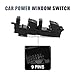 uxcell Master Driver Side Power Window Switch 1J4 959 857 D Replacement for VW Golf Jetta Bora MK4 Passat B5 1998-2004