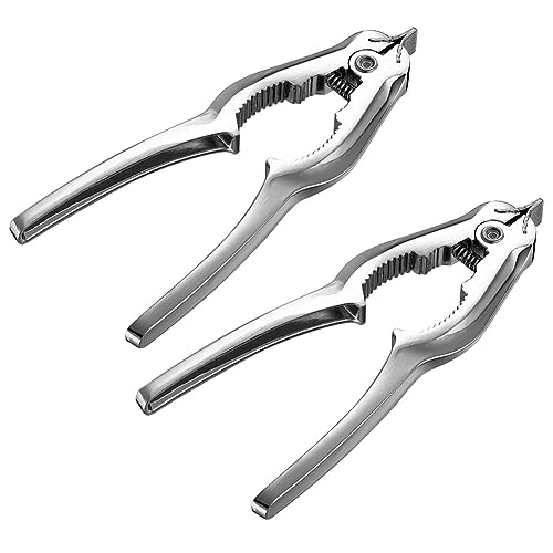 2 Pieces Shell Opener Clam Opener Clam Opener Clam Plier Nut Cracker Tool Crab Cracker Lobster
