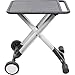 ACTIVA Grillwagen Grilltisch 58,5 x 85 x 50 cm Quick Klapp Grilltisch, Metall Beistelltisch mit großer Abstellfläche, Rollwagen zum Grillen, Outdoorküche, Campingtisch, Dessertisch, Grill Tisch