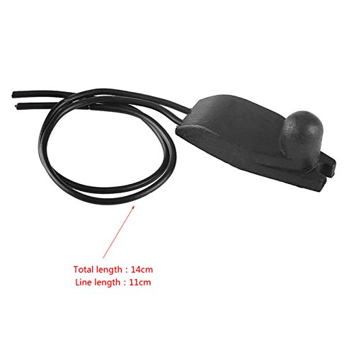 Homyl Sensor de temperatura do ar em trânsito, sensor de temperatura do ar externo do carro para Peu