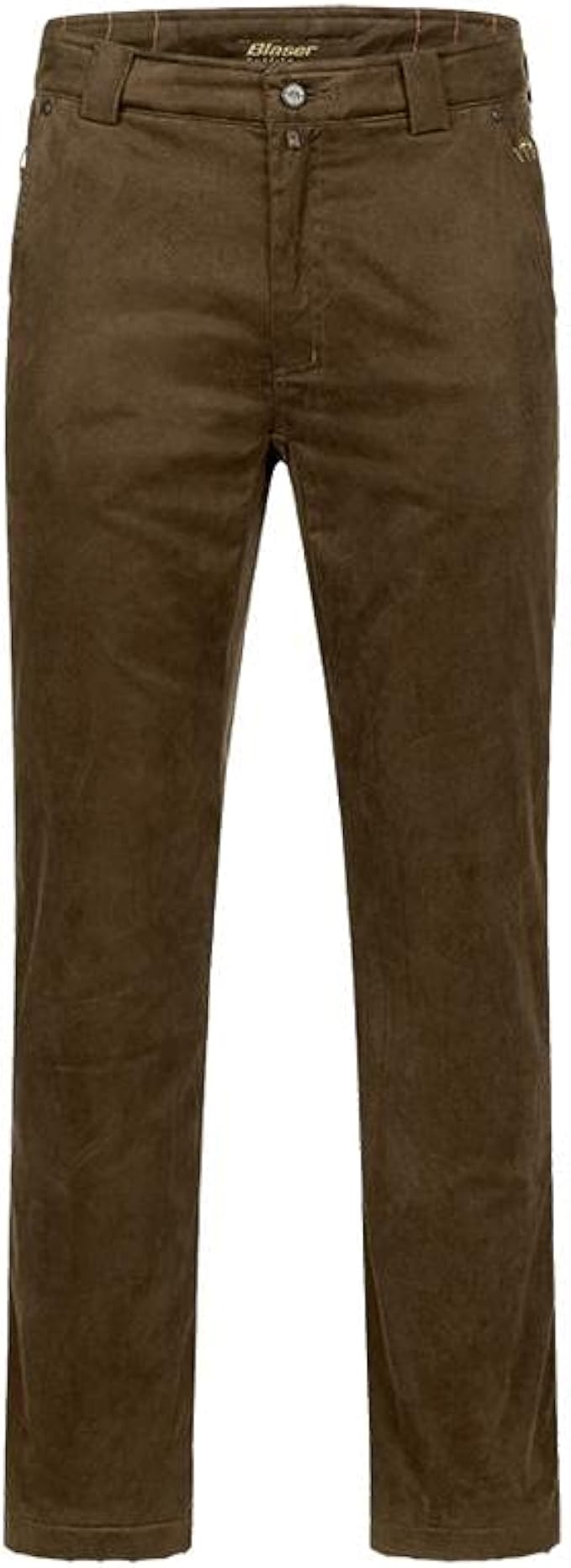 Blaser Pantalón de ante para hombre Marlon marrón oscuro : Amazon.es