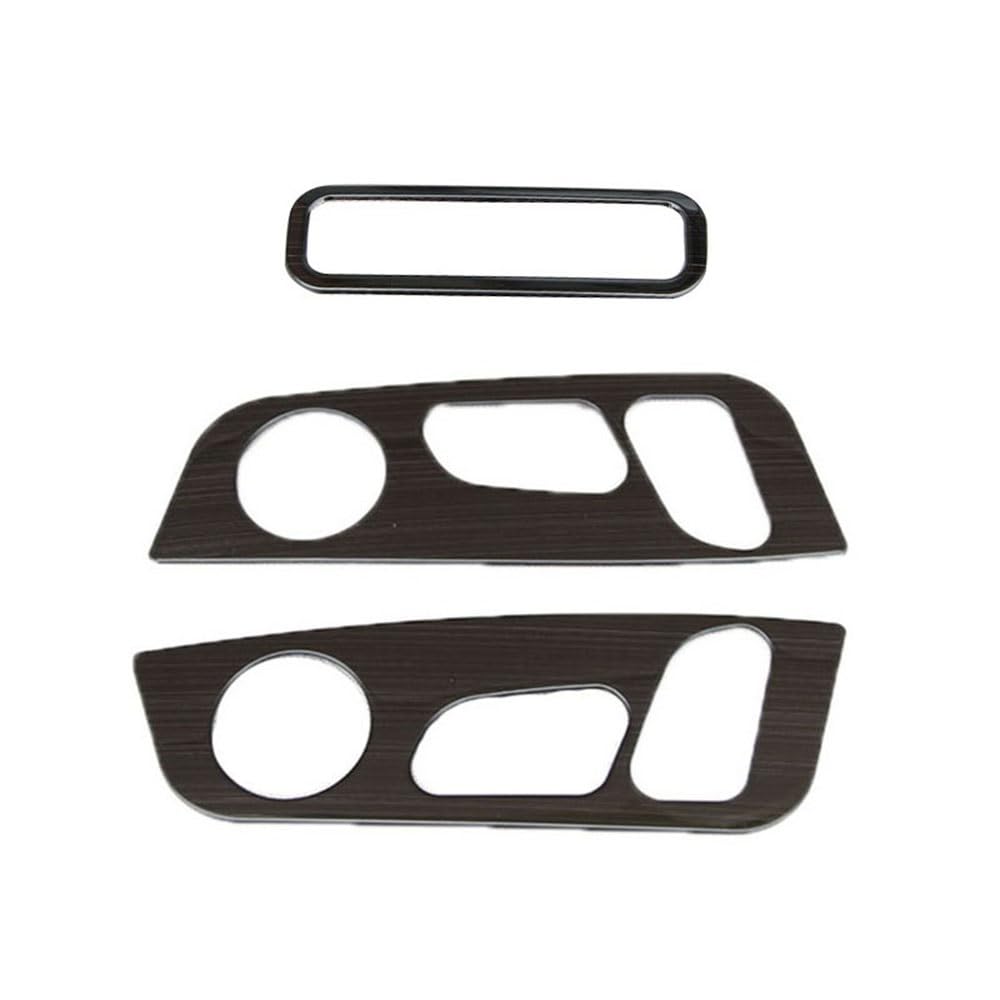 Auto Electric Seat Adjustment Sequin Trim Stickers/Fit for Superb 3 2016-2020 Interior Styling Car Accessories (Color : Yellow)