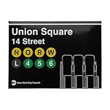 Artisan Owl New York City MTA Transit Subway Magnet - Union Square Souvenir Gift for Travelers & Collectors