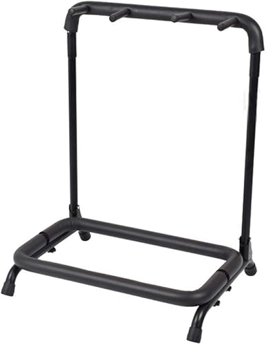 Vista 9 de Ktaxon Soporte de exhibición de múltiples guitarras de 3/5/7/9, soporte para guitarra, ukelele, bajo y banjo para banda, estudio, hogar