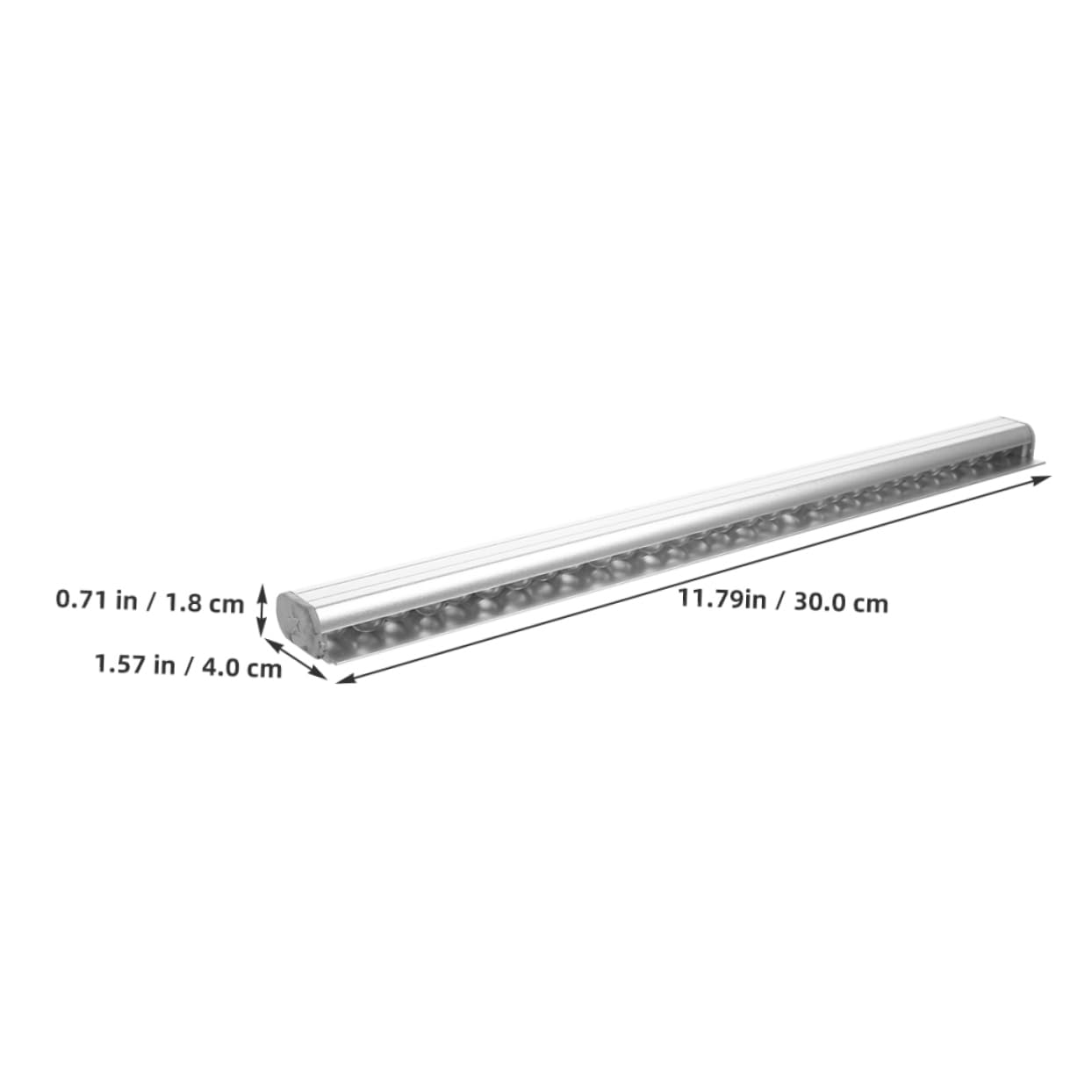 iplusmile 2stücke Teiliges Aluminium-küchenbestellhalter Wandmontierter Clip Für Gastronomie Für Restaurants Cafés Und Bars -Display-Rail Ohne Lochbohren