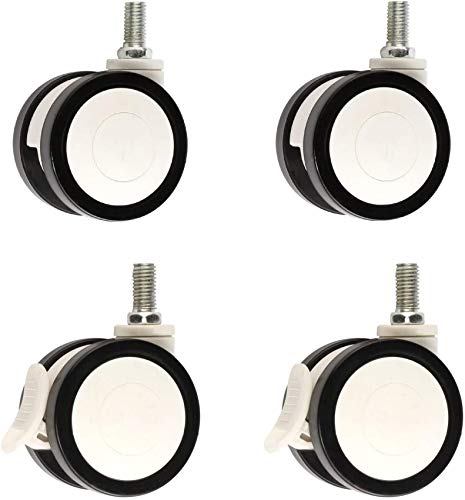 3NH® Heavy Duty Caster Wheels Furniture Double Swivel Caster...
