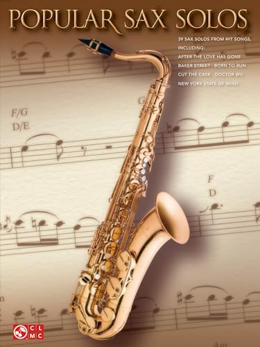 Popular Sax Solos Instrumental Sheet Music Collection | 40 Iconic Saxophone Solos from Rock, Pop,...