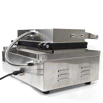Waffeleisen Waffelgerät Waffle Maker Stiel Waffelmaschine Waffel am Stiel Profi Waffeln Am Stiel Waffelsticks Corn Dogs Edelstahl + Timer – Bild 8