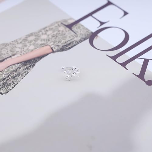 Andelaisi Boho Crystal Dragonfly Ear Cuff - Vintage Gold Clip On Earrings - No Piercing Cartilage Jewelry for Women4