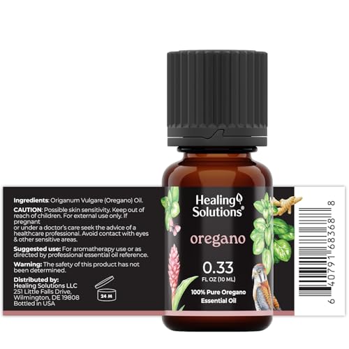 Aceite Esencial de Orégano Healing Solutions 0.33 oz miniatura 2
